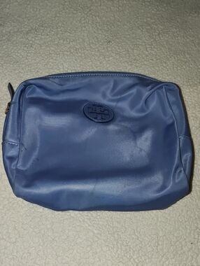 Tory Burch Periwinkle Nylon Cosmetic Pouch